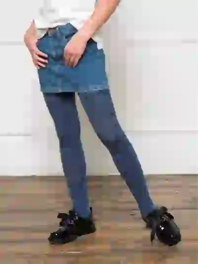 КОЛГОТКИ АЖУРНЫЕ ПАВЛИН ДЖИНС